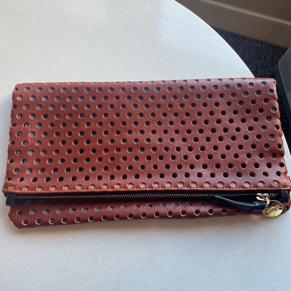 Clare V Foldover Clutch w/ Tabs NWOT